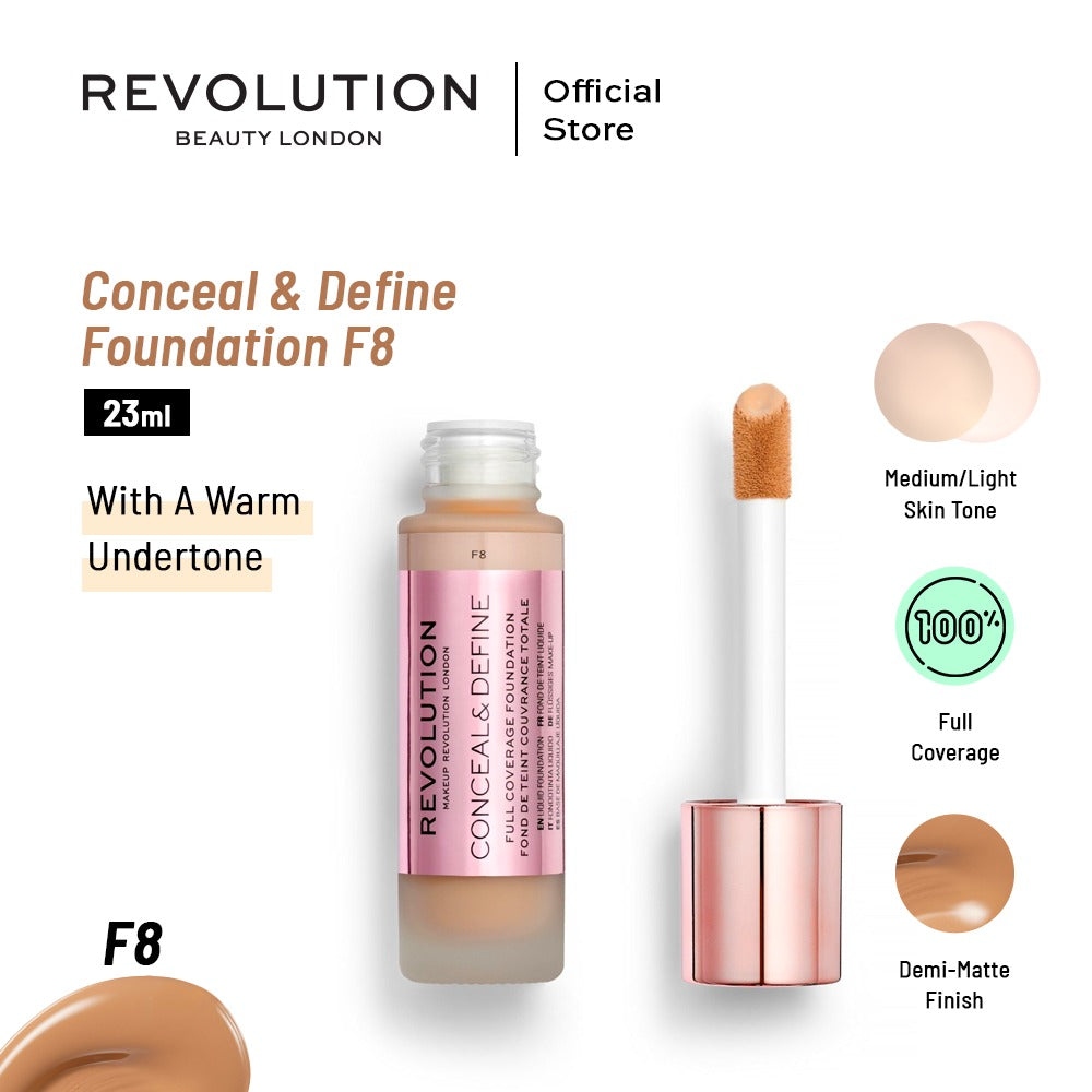 Makeup Revolution Conceal & Define Foundation