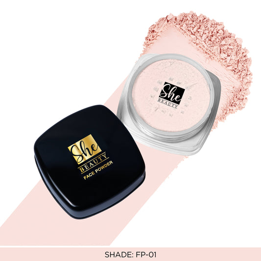She Beauty Loose Face Powder