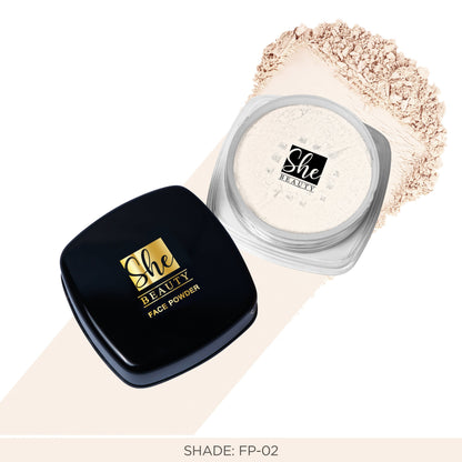She Beauty Loose Face Powder