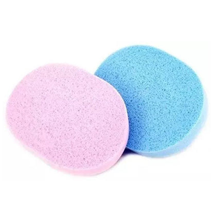 Pack of 2 - Facial Cleansing & Makeup Remover Sponge