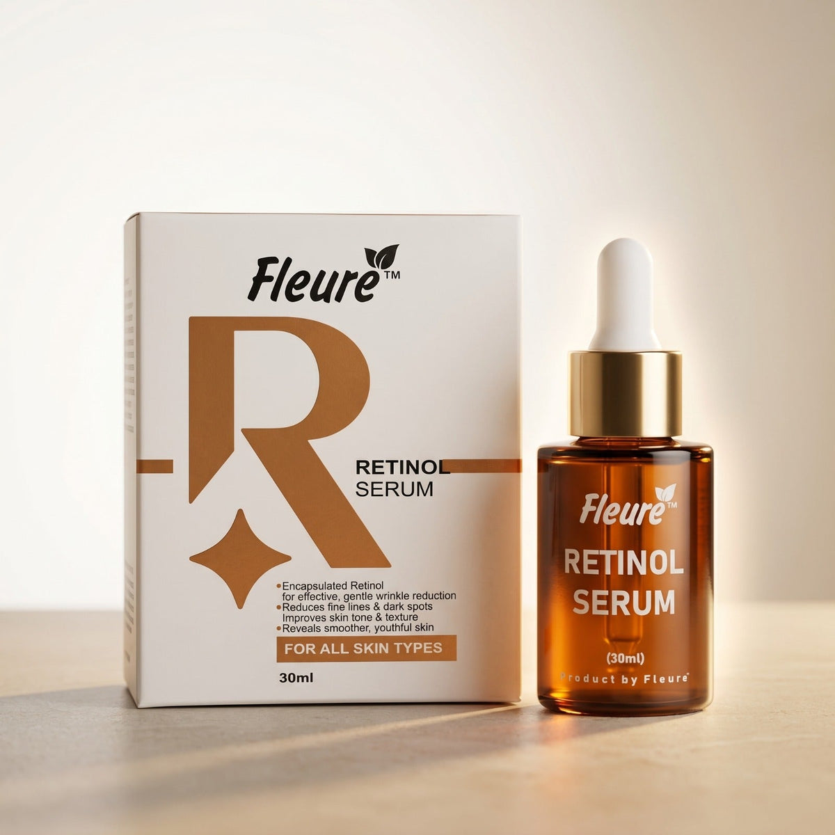 Fleuré Retinol Serum | Best Retinol Face Serum for Anti-Ageing in Pakistan