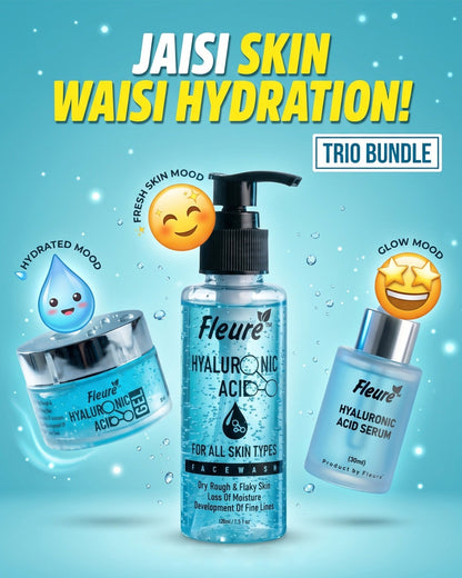 Fleuré Hyaluronic Acid Bundle For Deep Hydration