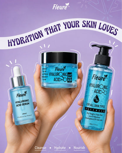 Fleuré Hyaluronic Acid Bundle For Deep Hydration