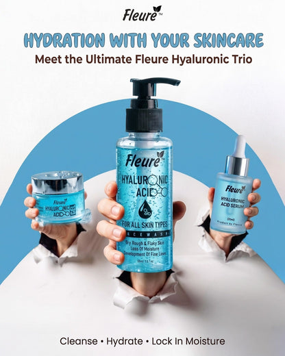 Fleuré Hyaluronic Acid Bundle For Deep Hydration