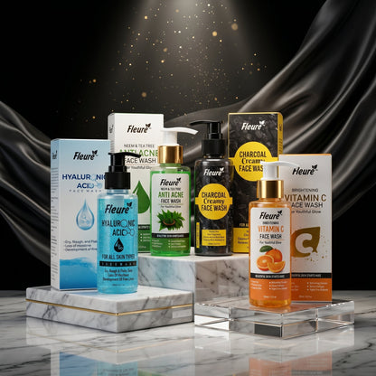 4 Face Wash Bundle for Clear Glow
