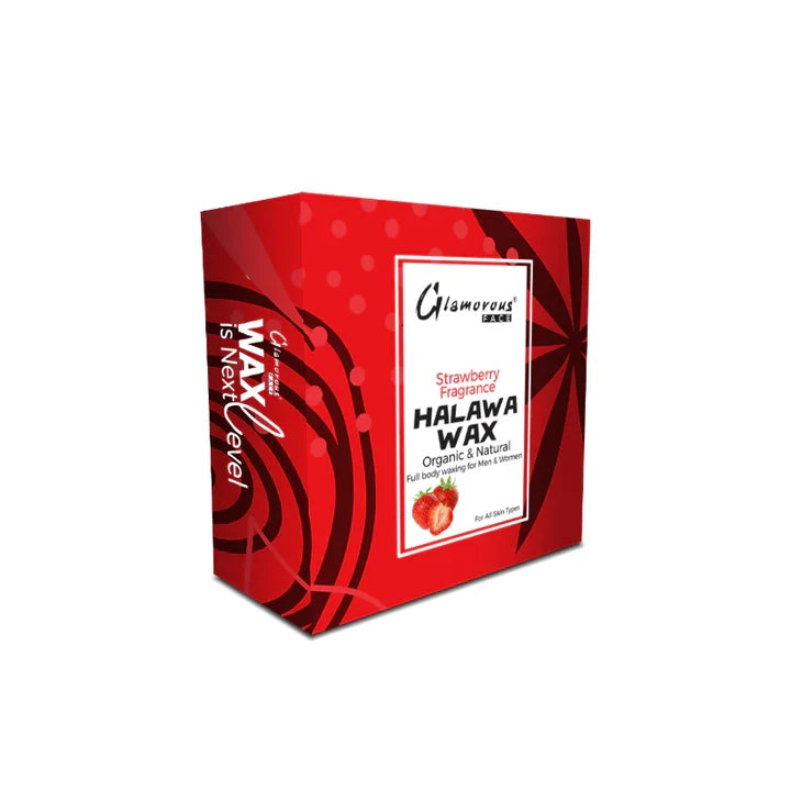Glamorous Face Next Level Halawa Wax With Wax Applicator Card 300G