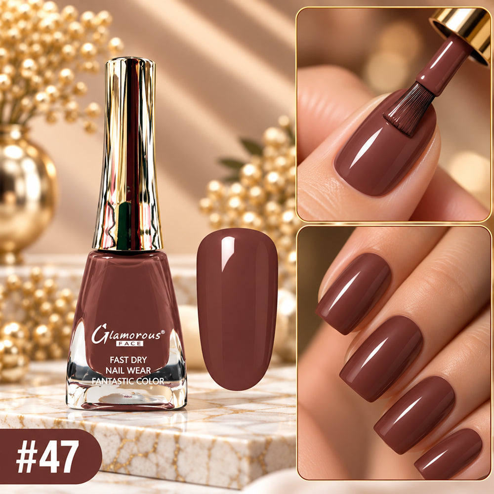 Glamorous Face Fast Dry Fantastic Nail Polish (66 Colors)