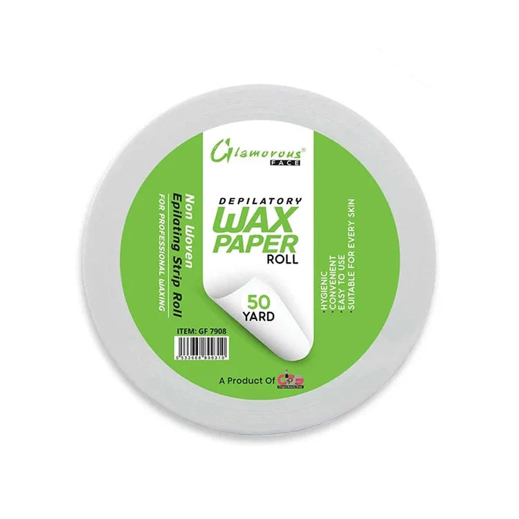 Glamorous Face Depilatory Wax Roll Paper (50 Yard)