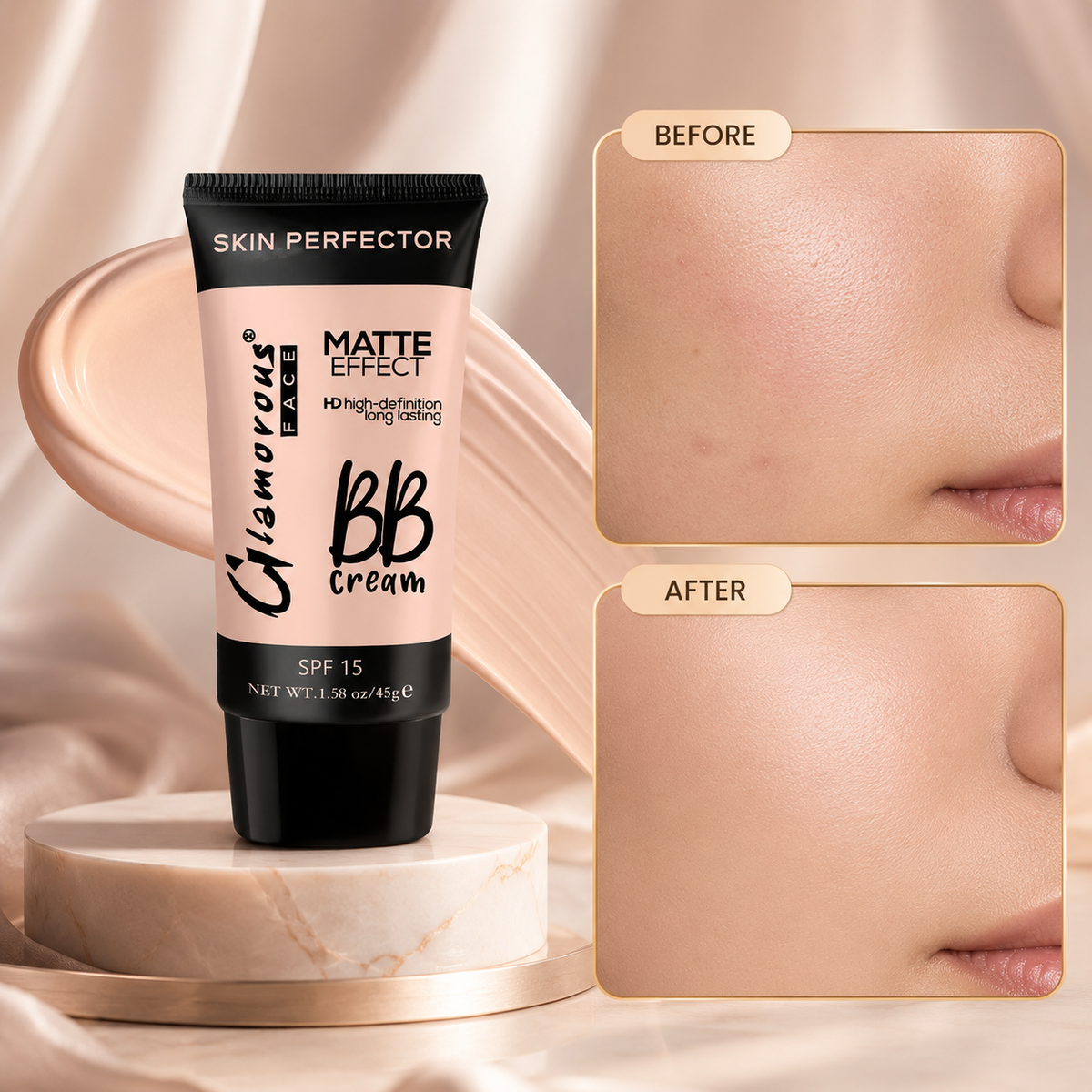 Glamorous Face Matte Effect BB Cream spf 15
