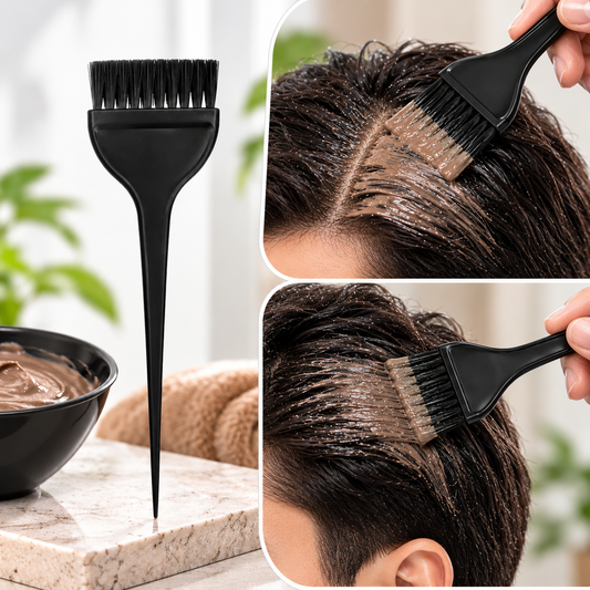 Glamorous Face Dye Black Brush