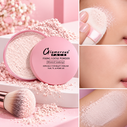 Glamorous Face HD Mineral Matte Finish Fixing Loose Powder