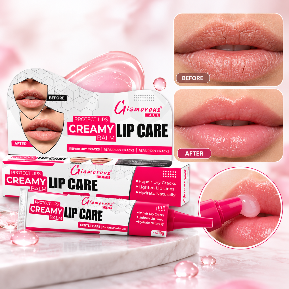 Glamorous Face Lip Care Creamy Balm