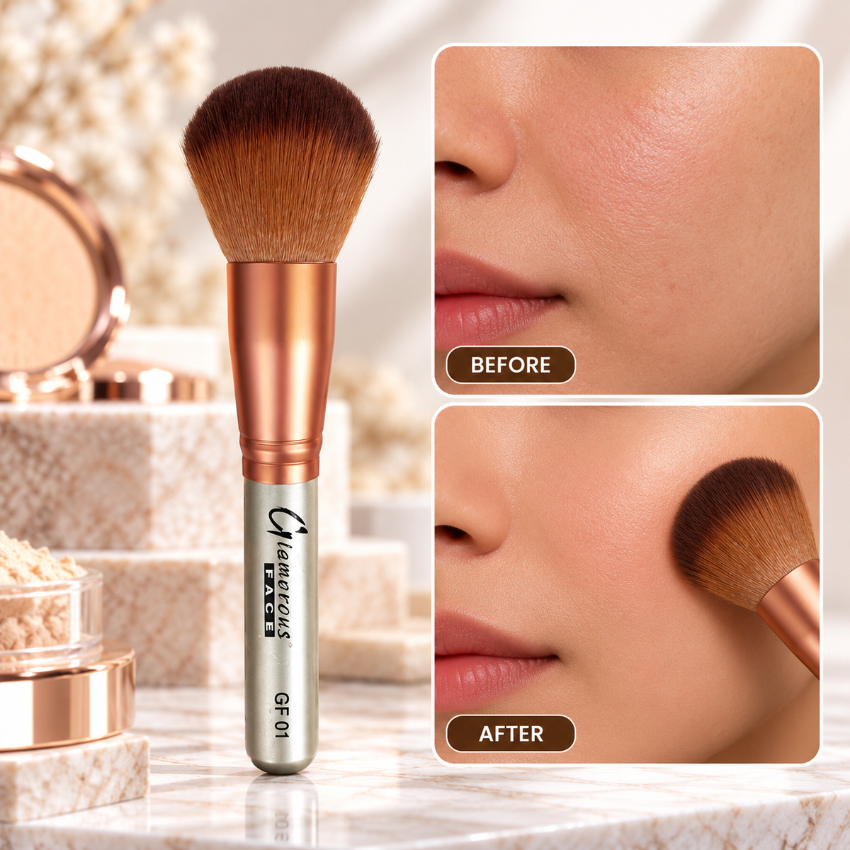 Glamorous Face Loose Shiner Blending Hard Brush GF 01