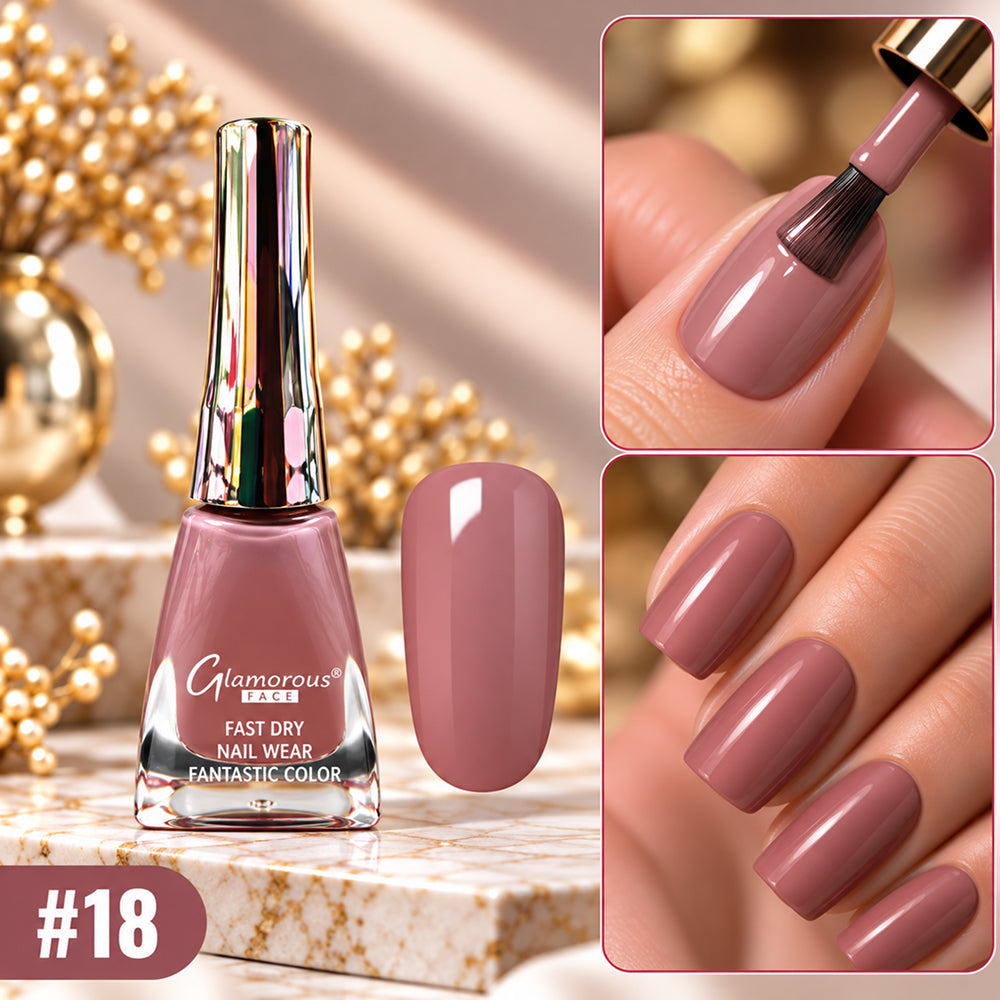 Glamorous Face Fast Dry Fantastic Nail Polish (66 Colors)