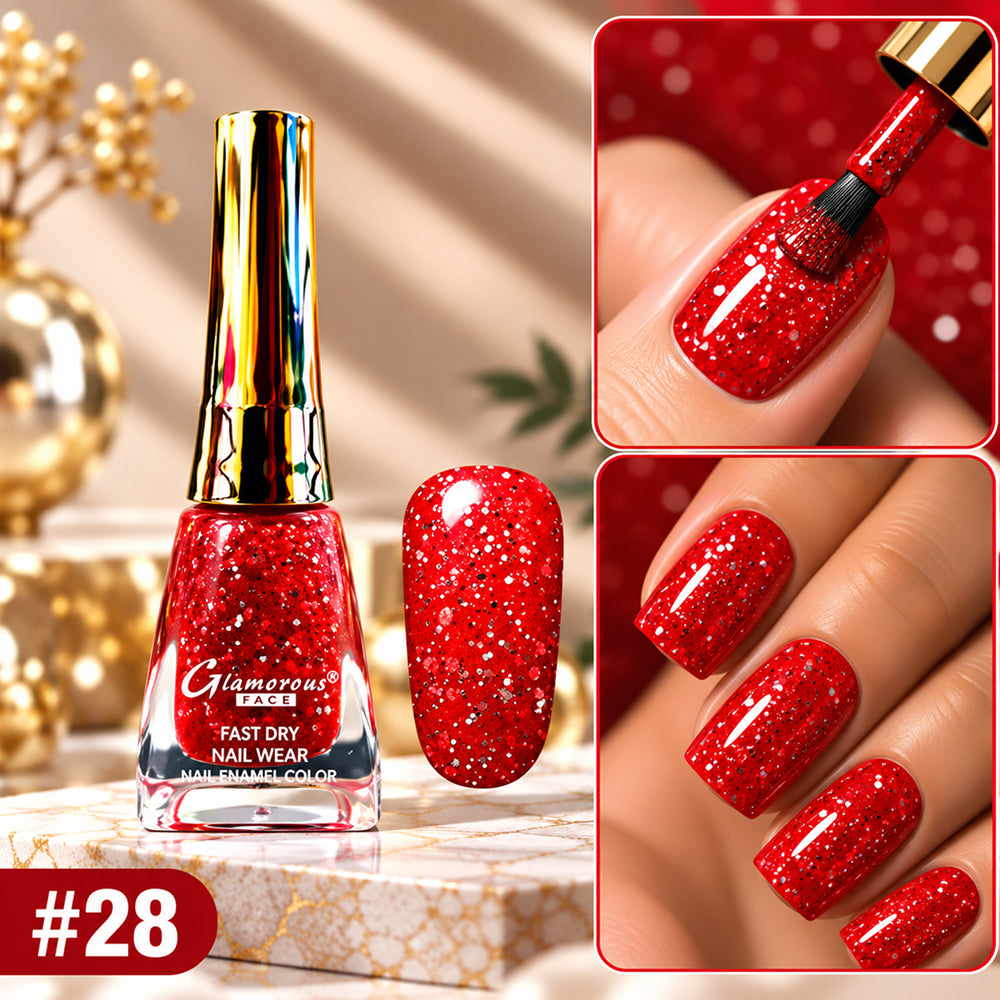Glamorous Face Fast Dry Fantastic Nail Polish (66 Colors)
