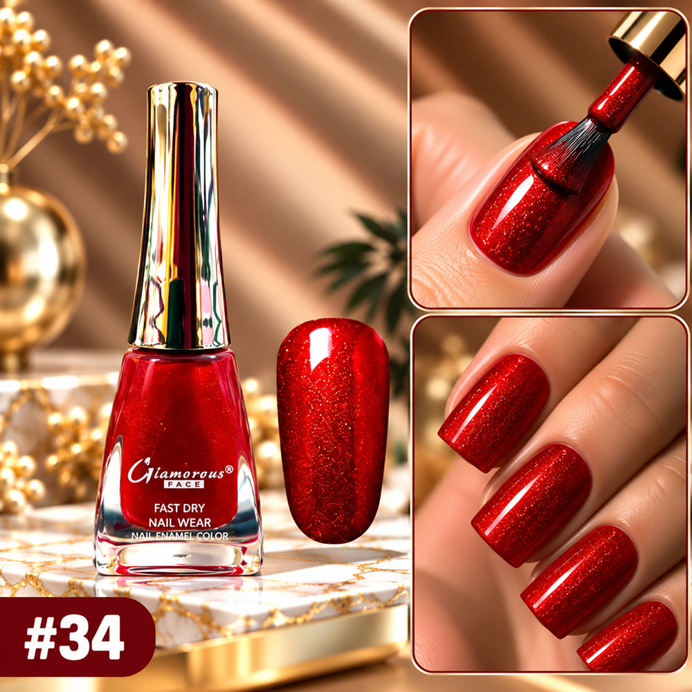 Glamorous Face Fast Dry Fantastic Nail Polish (66 Colors)