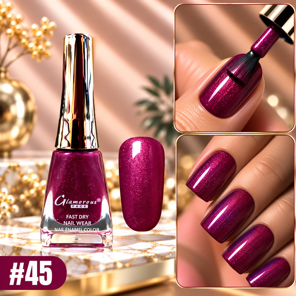 Glamorous Face Fast Dry Fantastic Nail Polish (66 Colors)