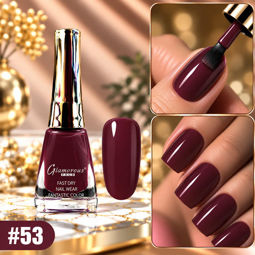 Glamorous Face Fast Dry Fantastic Nail Polish (66 Colors)