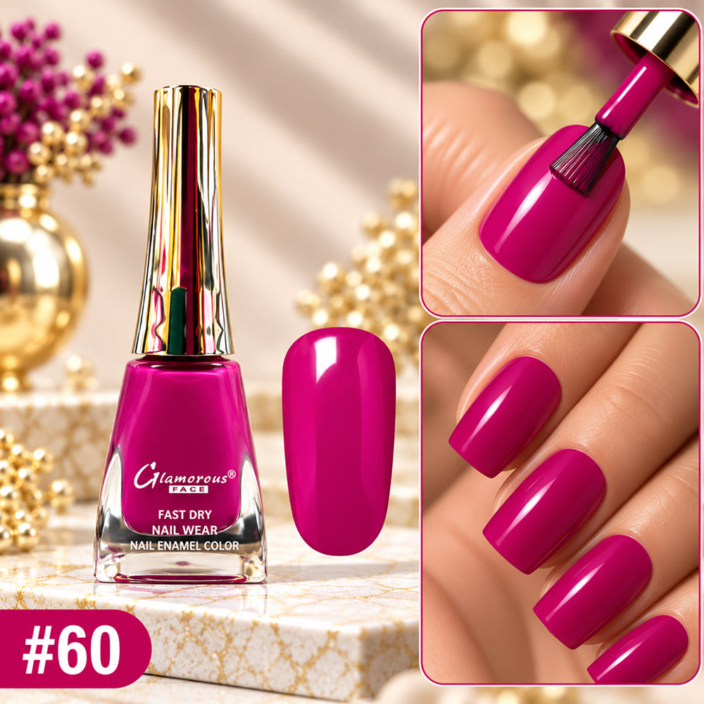 Glamorous Face Fast Dry Fantastic Nail Polish (66 Colors)