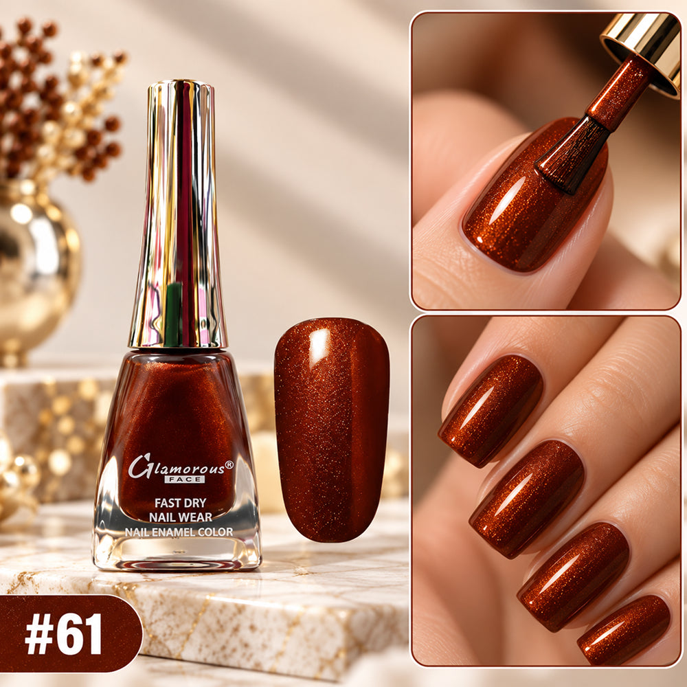 Glamorous Face Fast Dry Fantastic Nail Polish (66 Colors)