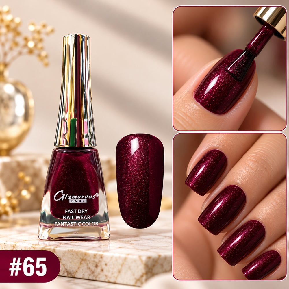 Glamorous Face Fast Dry Fantastic Nail Polish (66 Colors)