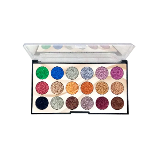 Color Institute 18 Color Glitter Eyeshadow Kit