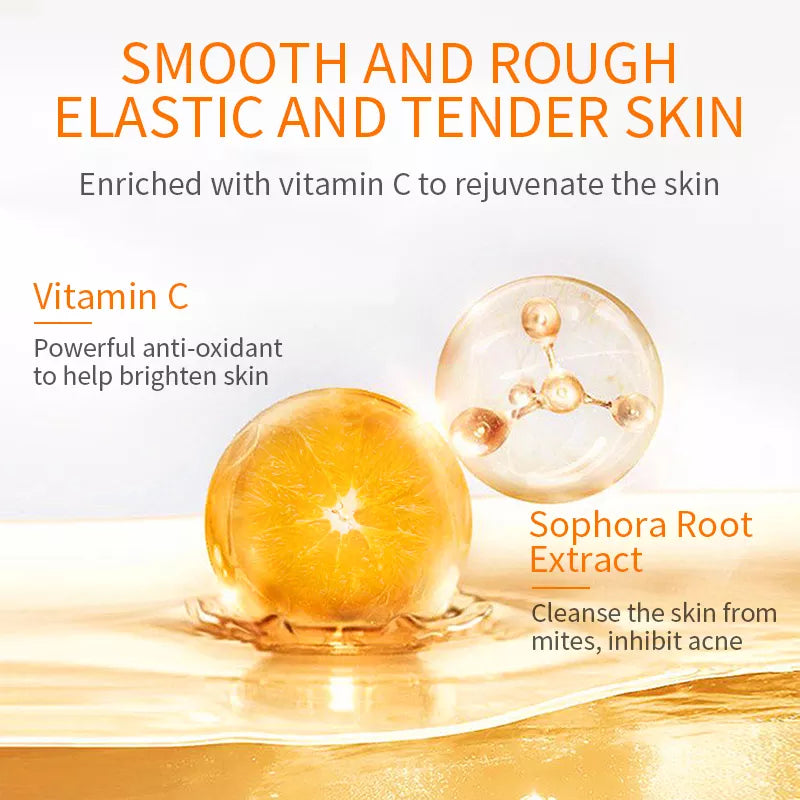 Dr.Rashel vitamin C whitening Exfoliating silky shower gel