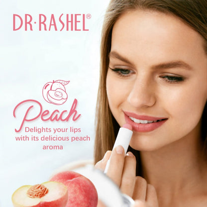 DR RASHEL Lip Balm Series Plumping & Hydrating Lips - Peach