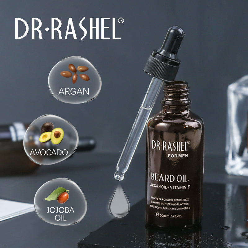 Dr.Rashel Argan Oil Grooms Beard Perfectly for Men