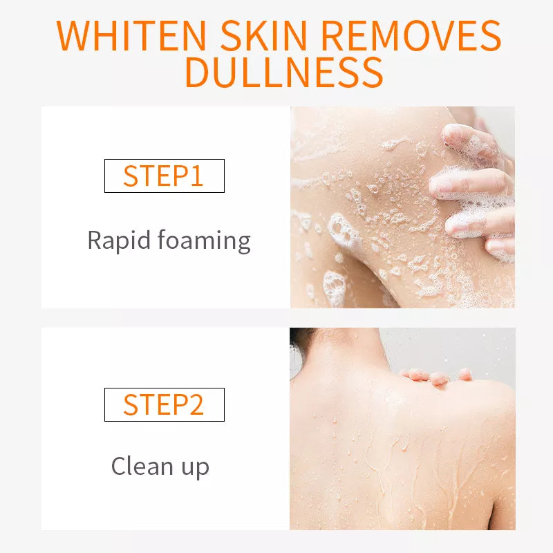 Dr.Rashel vitamin C whitening Exfoliating silky shower gel