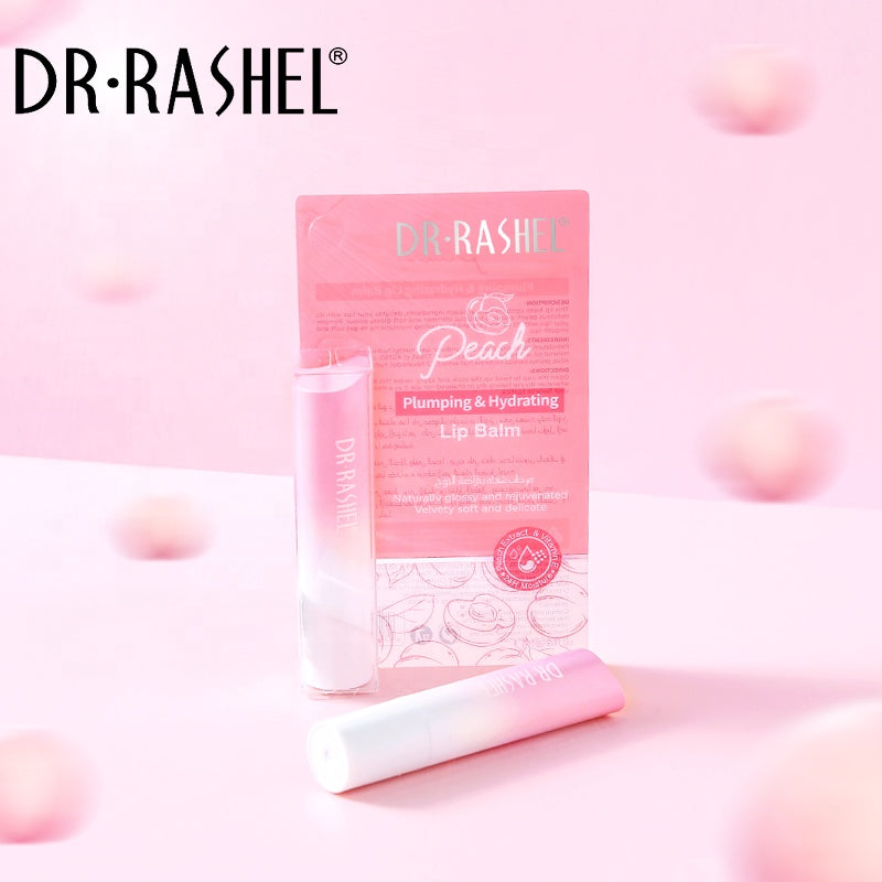 DR RASHEL Lip Balm Series Plumping & Hydrating Lips - Peach