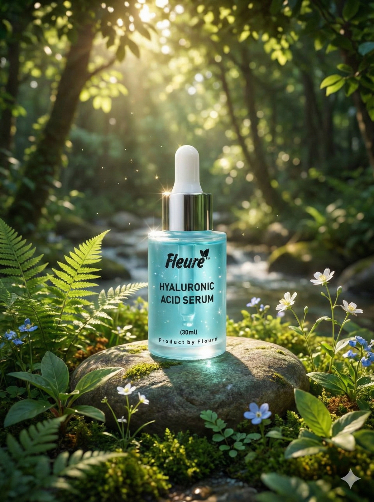 Fleuré Hyaluronic Serum - Deep Hydration & Plumping Serum