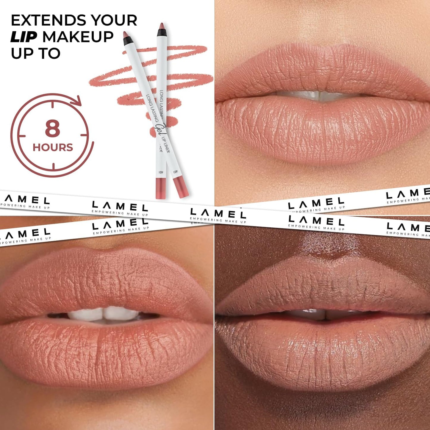 LAMEL Long lasting Gel Lip Liner