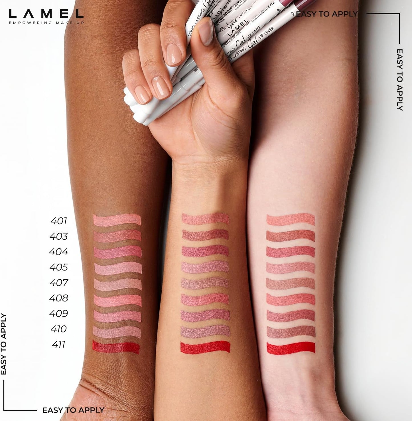 LAMEL Long lasting Gel Lip Liner