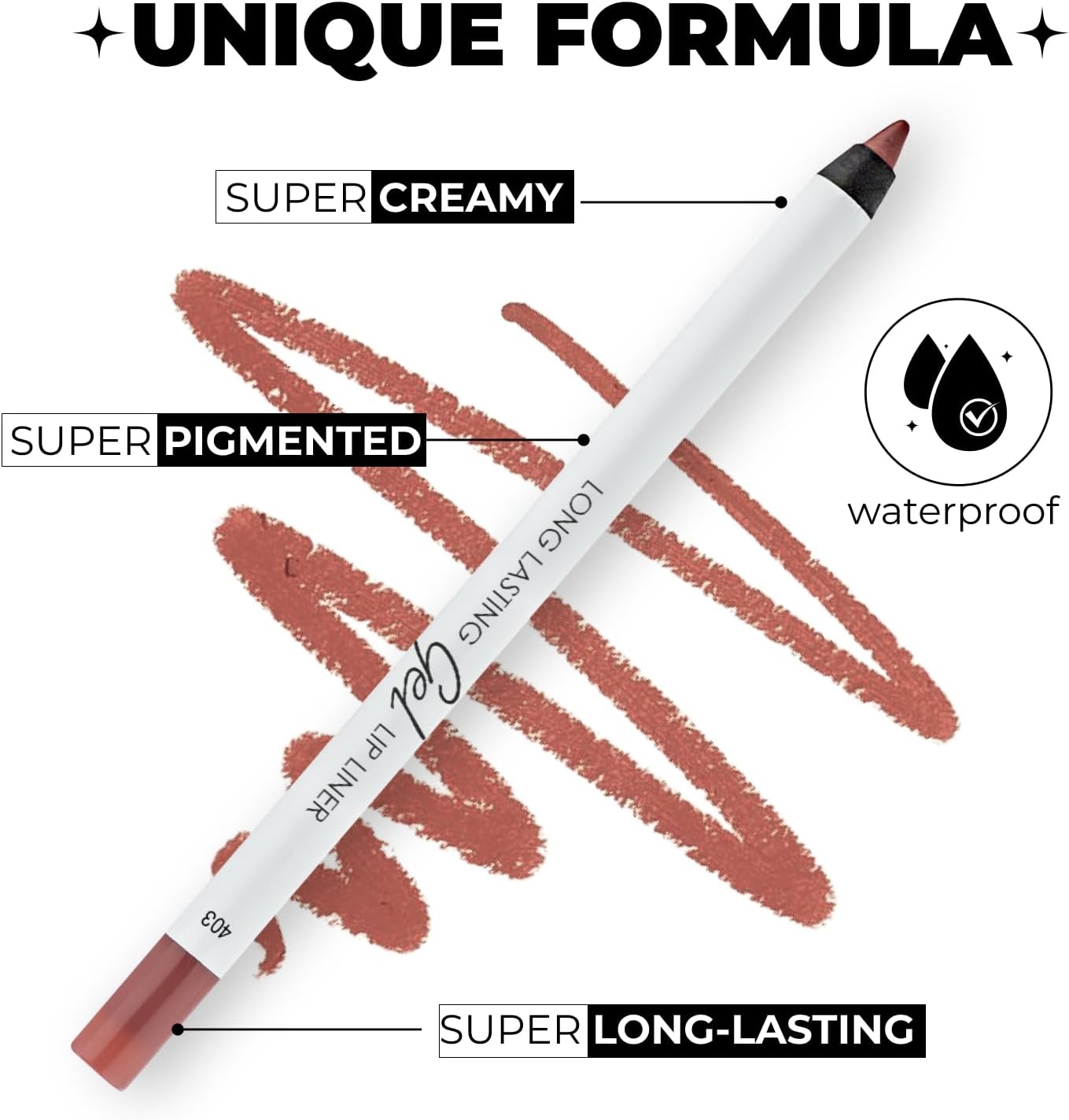 LAMEL Long lasting Gel Lip Liner