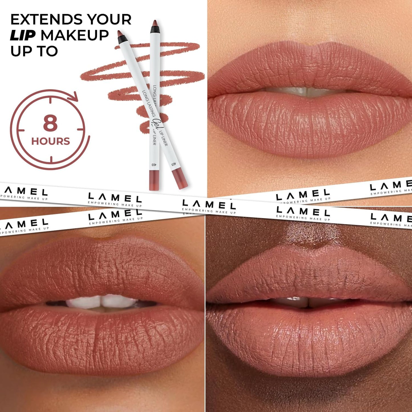 LAMEL Long lasting Gel Lip Liner