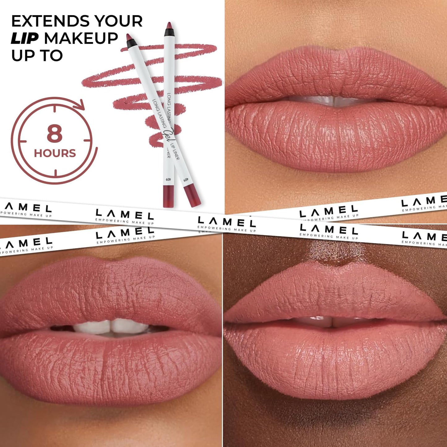 LAMEL Long lasting Gel Lip Liner