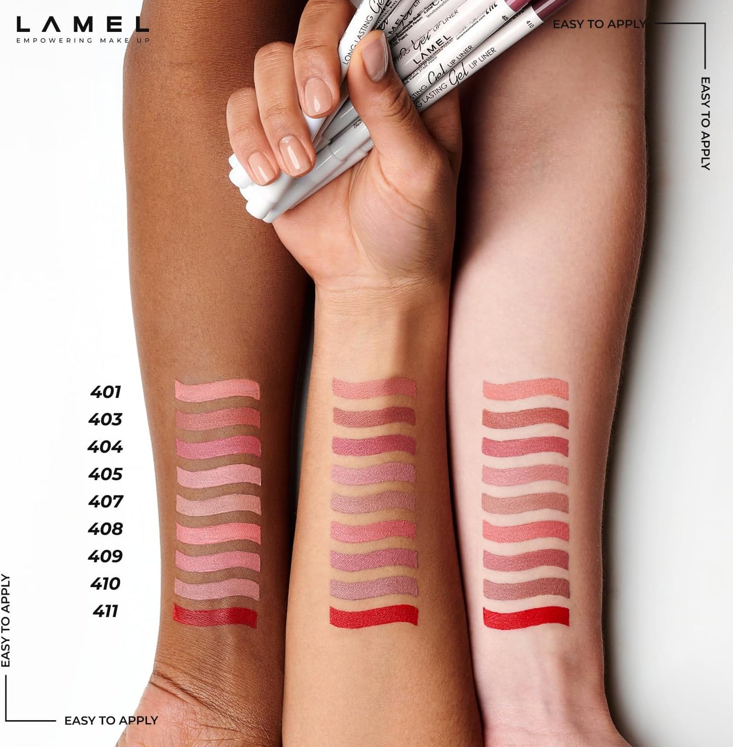 LAMEL Long lasting Gel Lip Liner
