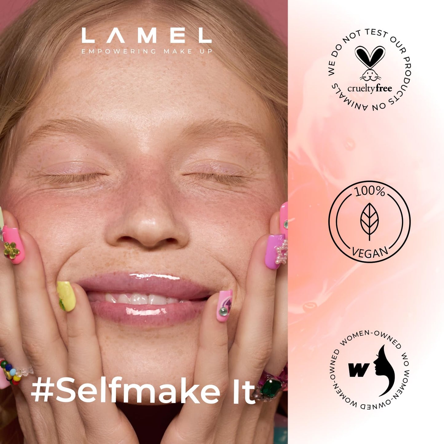 LAMEL Moisturizing Lip Oil LET'S GLAZE