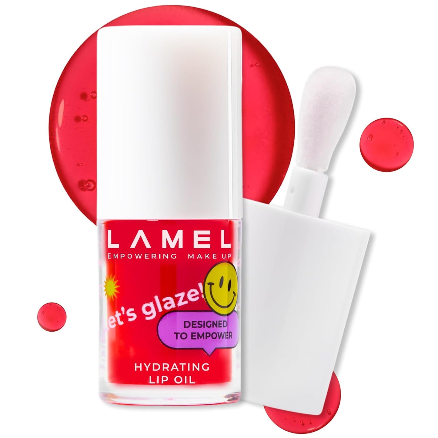 LAMEL Moisturizing Lip Oil LET'S GLAZE