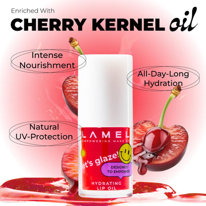 LAMEL Moisturizing Lip Oil LET'S GLAZE