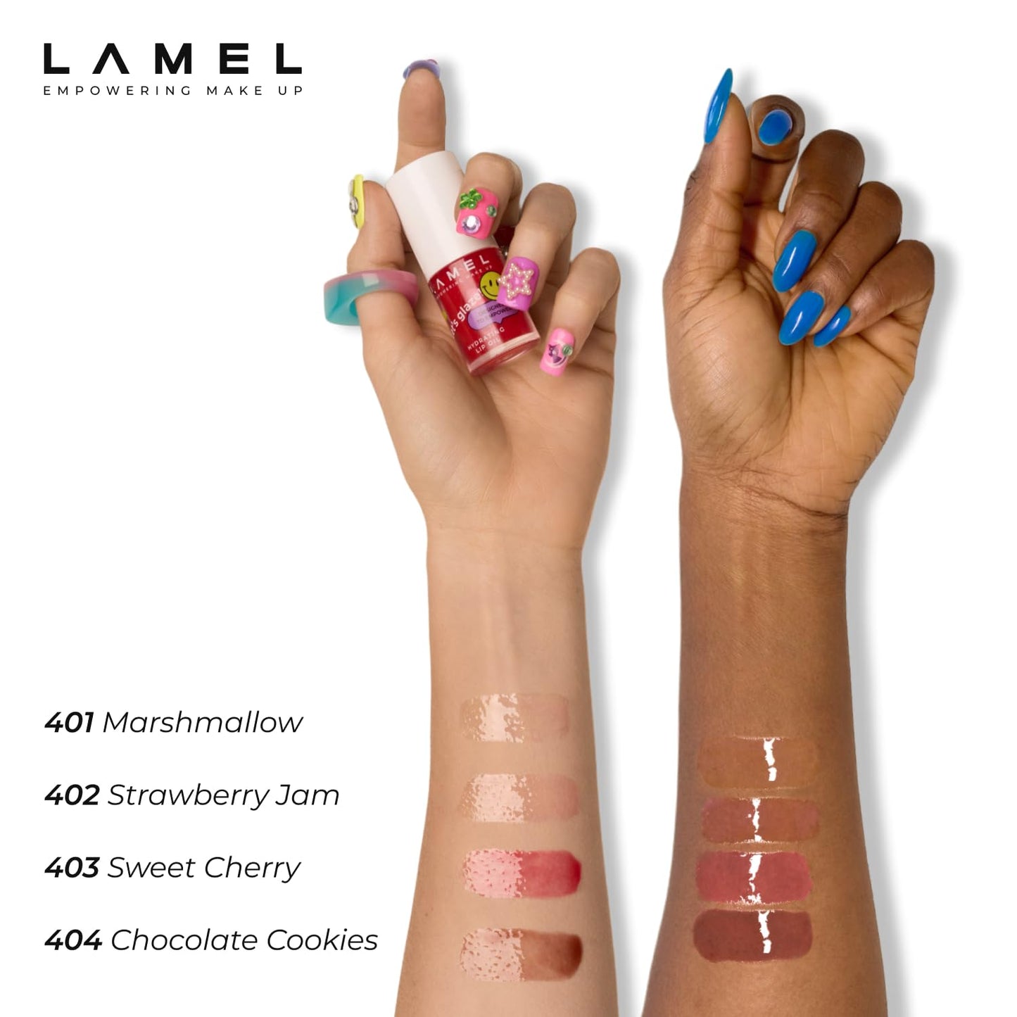 LAMEL Moisturizing Lip Oil LET'S GLAZE