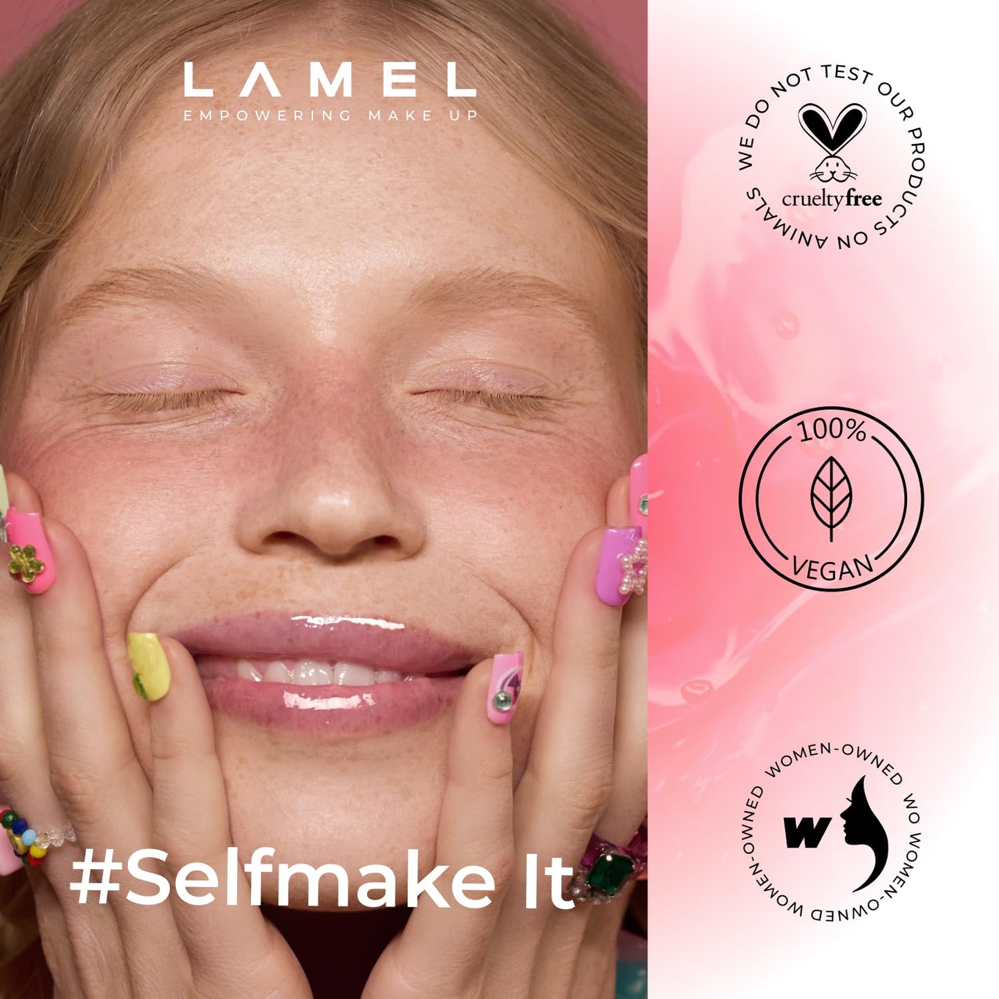 LAMEL Moisturizing Lip Oil LET'S GLAZE