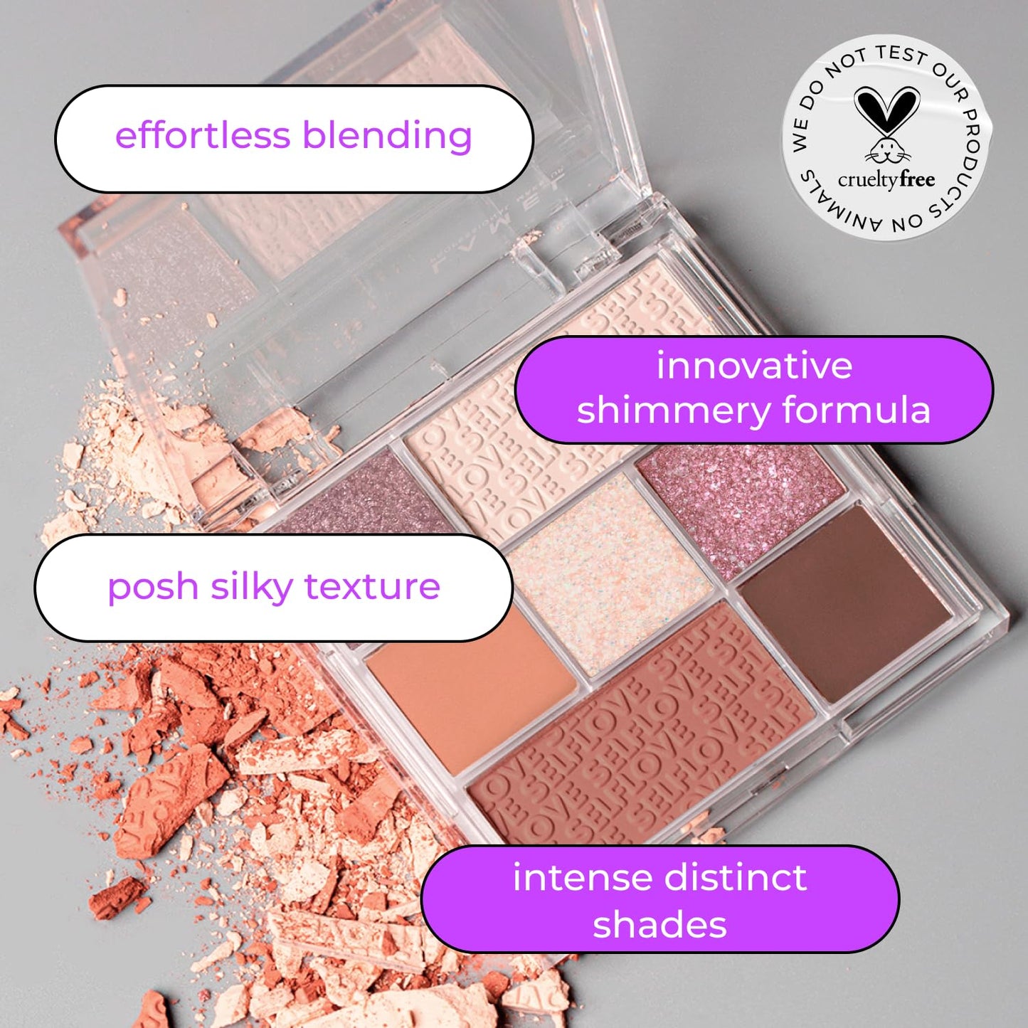 LAMEL SELFLOVE Eyeshadow Palette