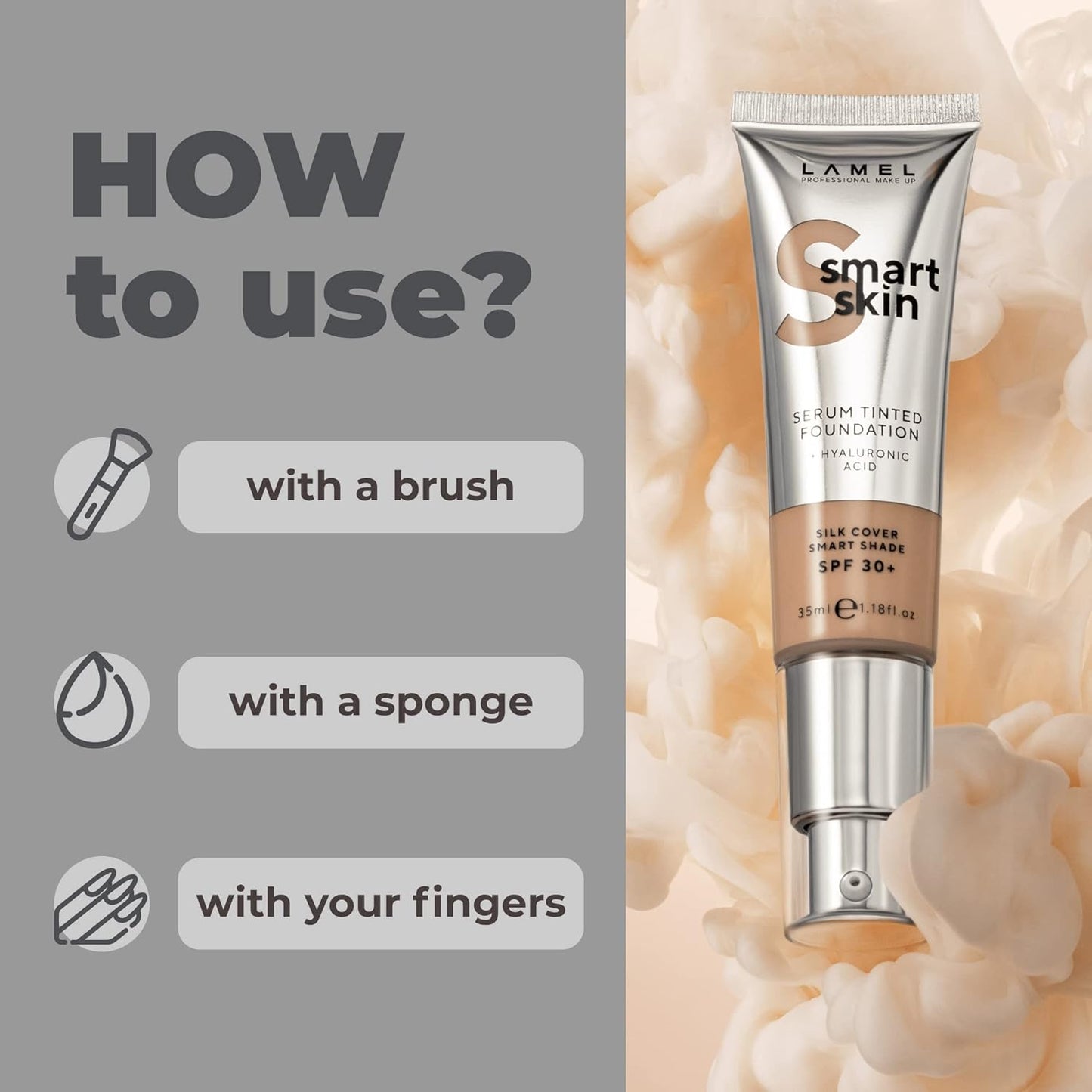 LAMEL Smart Skin Serum Tinted Foundation