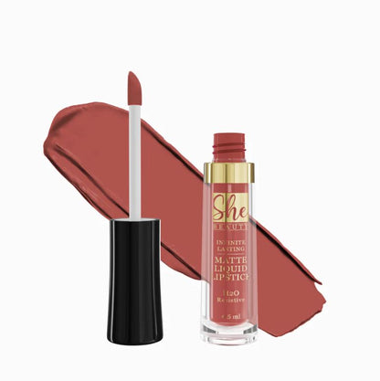 She Beauty Liquid Lipstick - Peanut