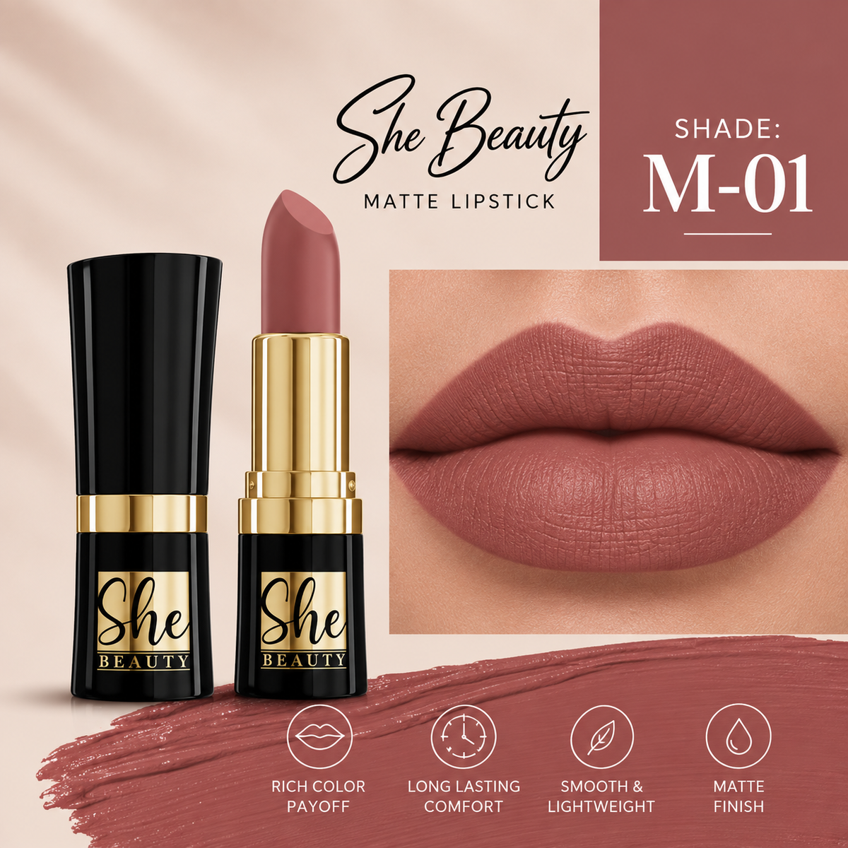 She Beauty Lipstick