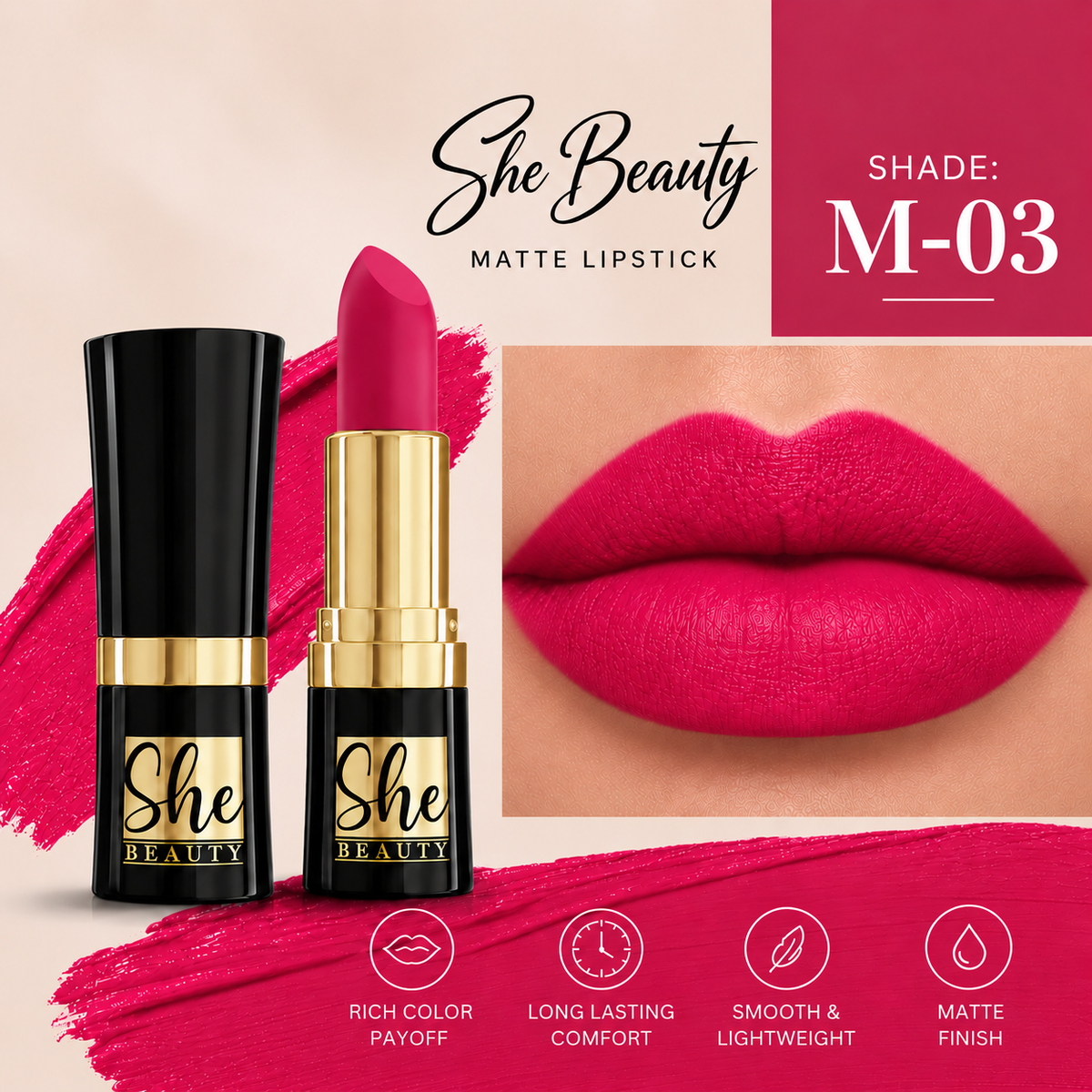 She Beauty Lipstick