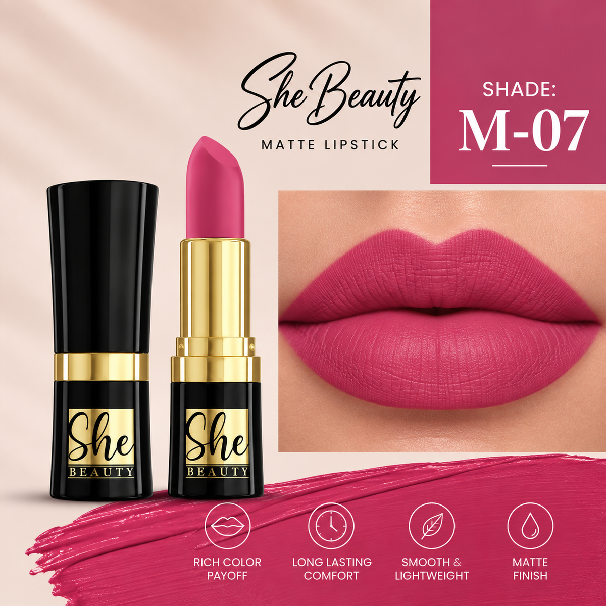 She Beauty Lipstick