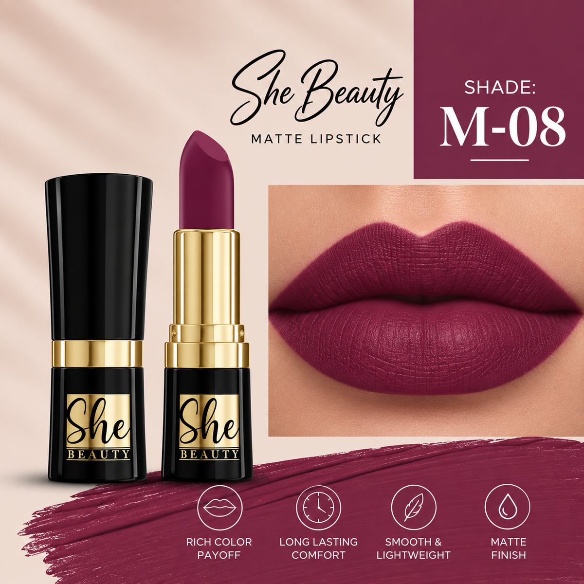 She Beauty Lipstick